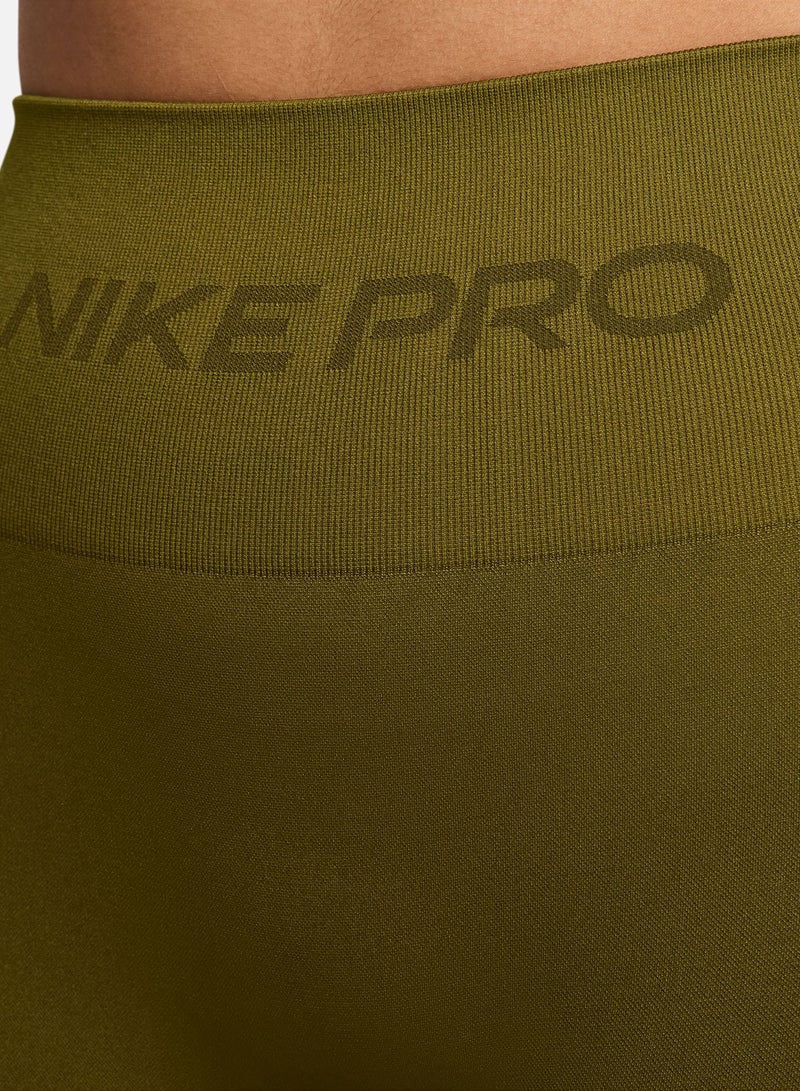Nike 7/8 Pro Dri-Fit Seamless High-Rise Tights - Image 3